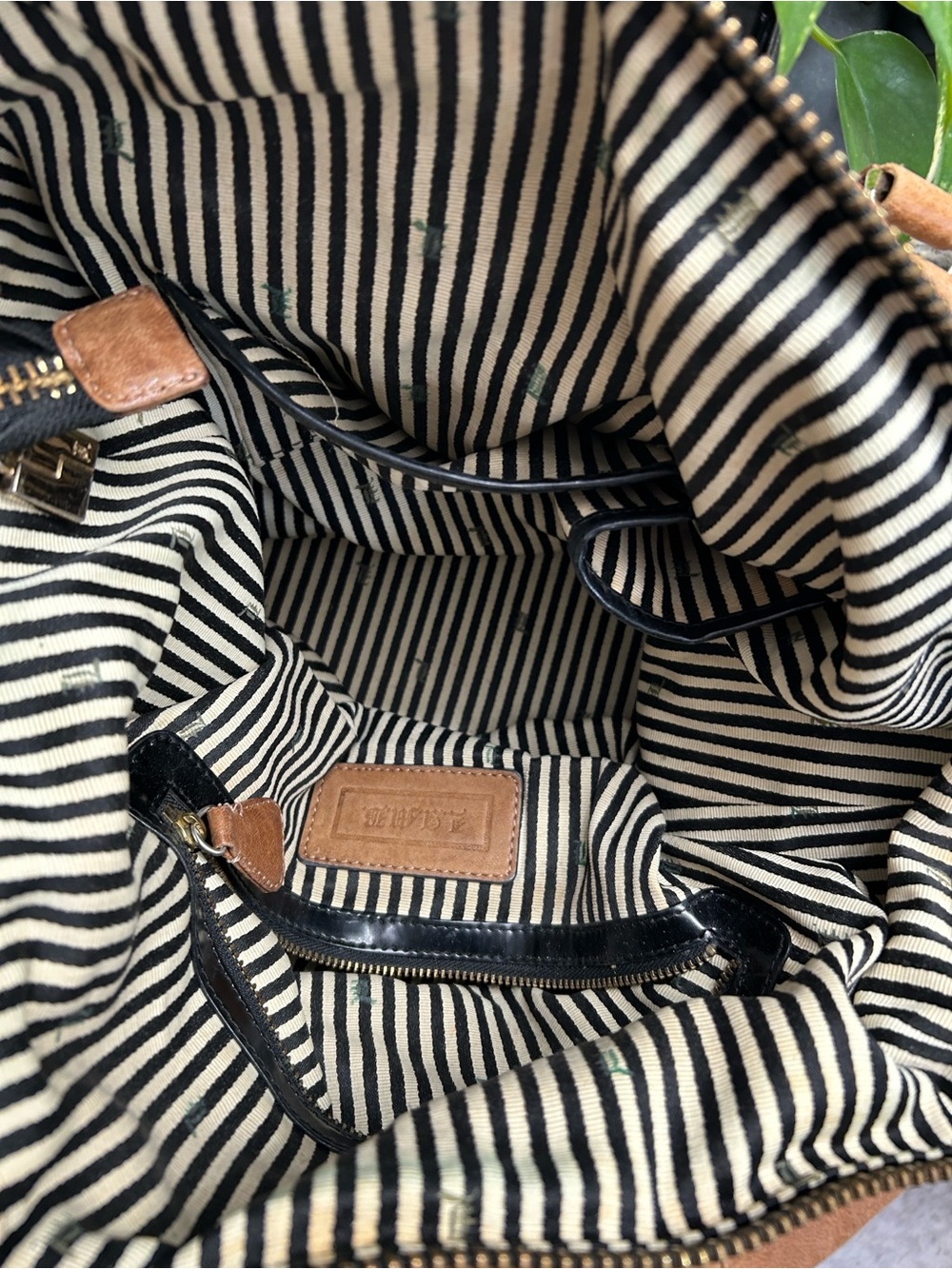 L.A.M.B Genuine Leather Brown Shoulder Bag - Picture 8 of 14